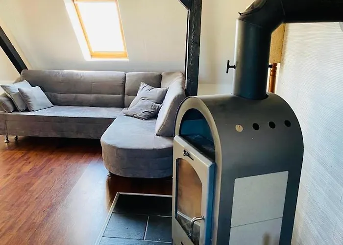 Charmante Ferienwohnung Mit Kaminofen